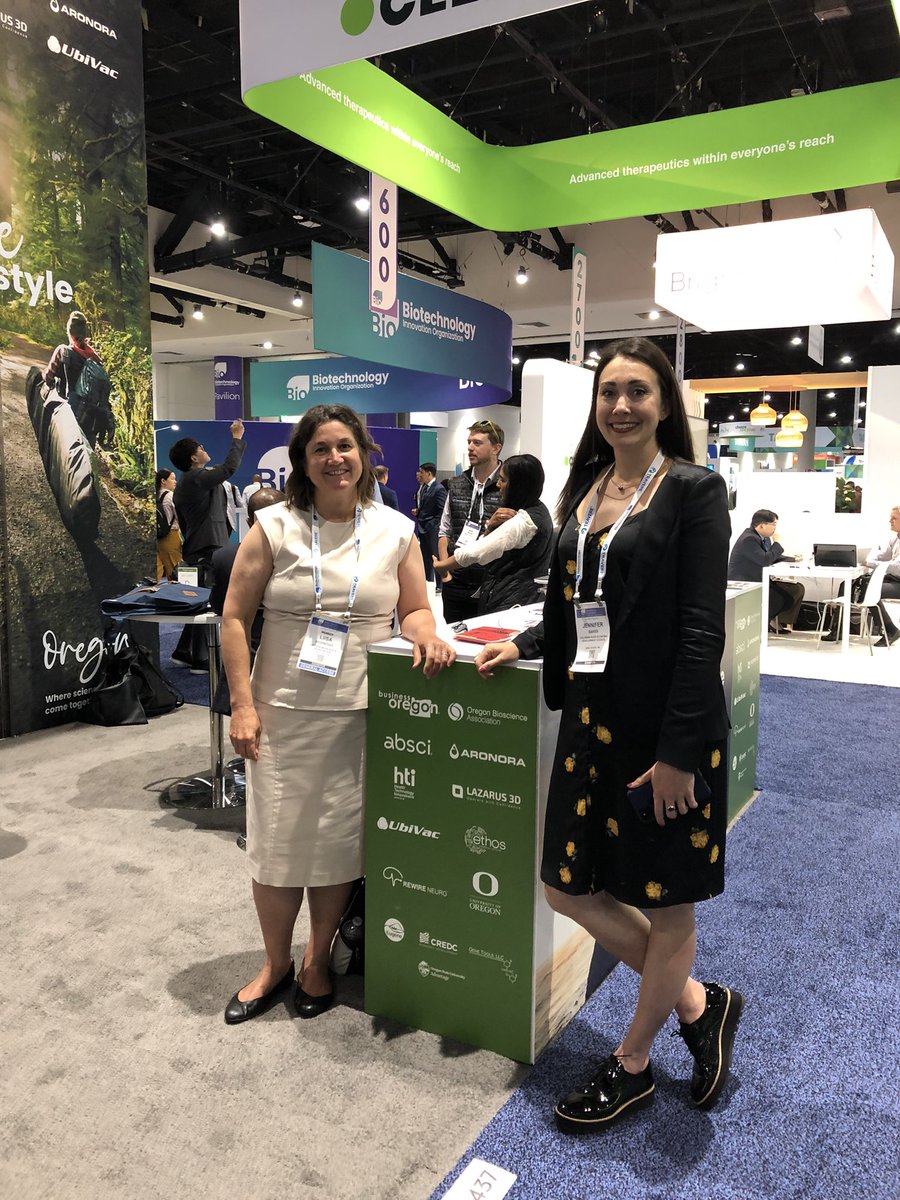 OregonBio's tweet image. Highlights from first two days @BIOConvention - #partnering, #OregonPinot, connecting with friends old and new #ORBIOPavilion #BIO2022