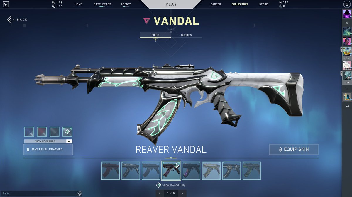 Avaxz3's tweet photo. Sell valorant acc 450pln/95euro:

Rank plat 2 
oni phantom 
reaver,origin,sol, rgx vandal
jett knife, forsaken knife and celestial fan knife
singularity sheriff
magepunk ghost 
prime classic

DM https://t.co/bcsnnai5hn