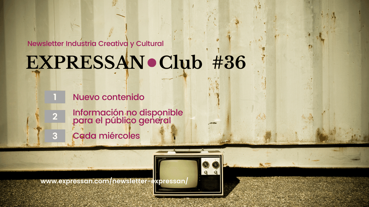 expressan_go's tweet photo. 📣Hoy es miércoles y ya tienes en tu bandeja de entrada la nueva edición de #expressanclub ✉✉

Si aun no te llega regístrate en: https://t.co/7YIFOW1R3O

#Expressan #industriacreativa #FelizMiércoles https://t.co/9IUQ2KRTx8