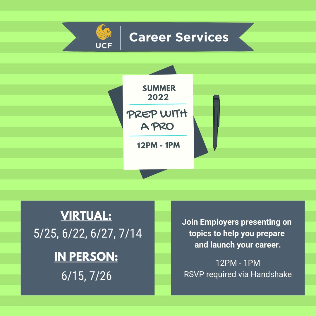 UCF Career Services tweet media