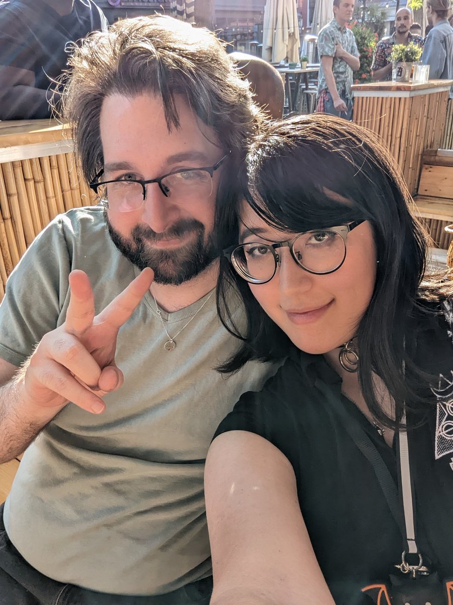 _apothecarie's tweet photo. Me and my bestie @NiftyStudios https://t.co/kSEUIJ9a9h
