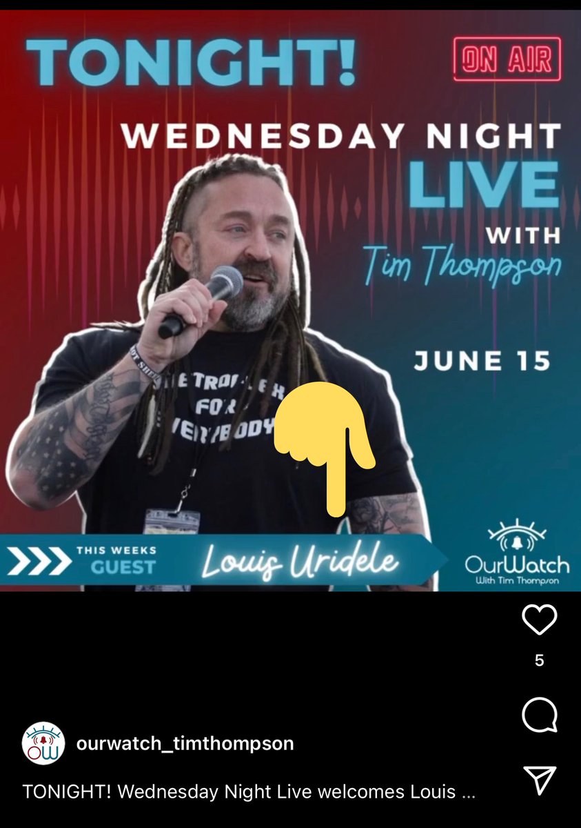 AwakenExposed's tweet photo. Well well well- look who’s teaming up with Tim Thompson. @LouisUridel they misspelled your name- real important guest 😂 #ourwatch #TimThompson https://t.co/L7ooOpImol