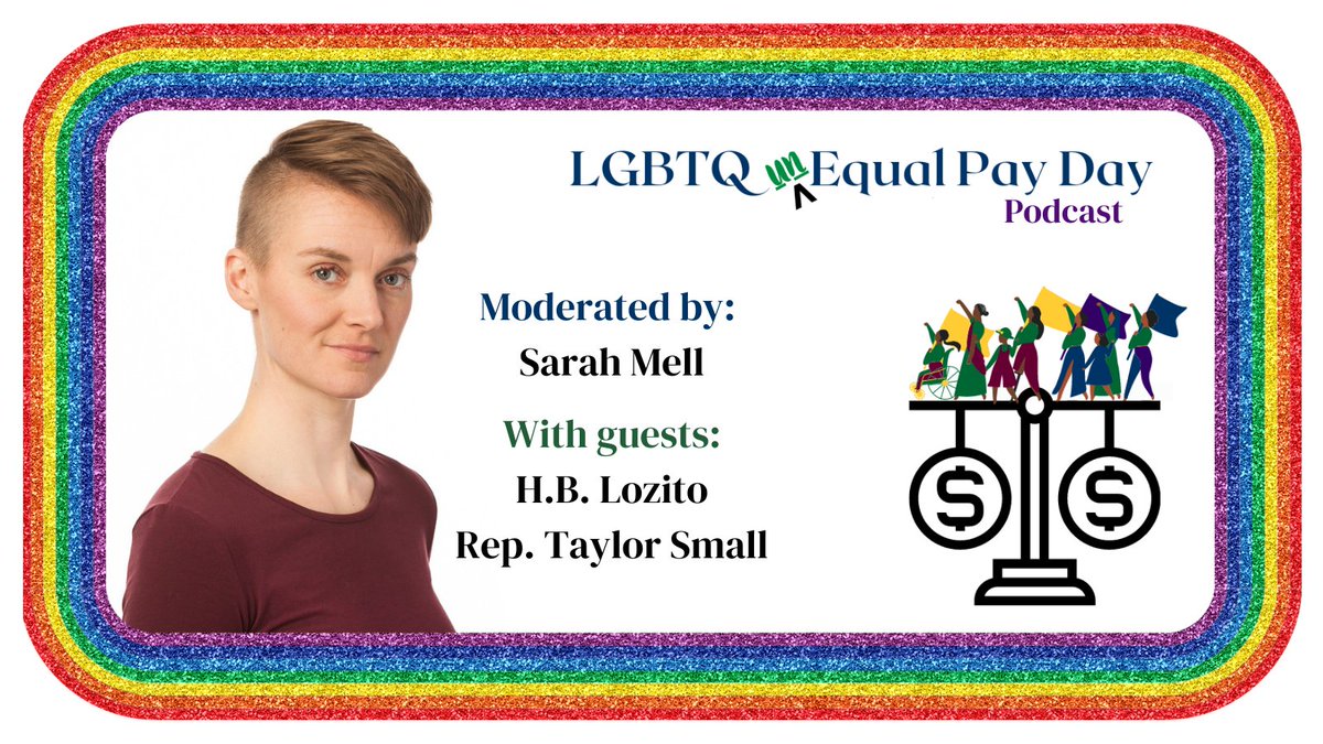 Hosted by @VTWomen Sarah Mell, Educator & Trainer of Inclusive Excellence @uvmdei our #LGBTQIAEqualPay podcast explores solutions like wage transparency & workplaces that support self-care practices. 
#Vtpoli #PrideInOurPay #LGBTQIAEqualPay @uvmvermont  
anchor.fm/speakingofgend…