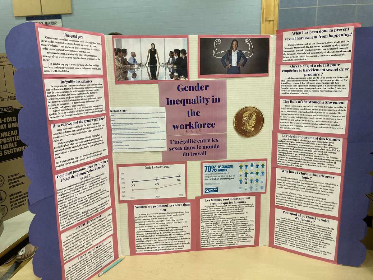 Timmonsteacher's tweet photo. Literacy in action at @TruroMiddle. PBL using the @nseducation renewed grade 8 curriculum at the 2022 advocacy fair. @CcrceL @ccrcef @CCRCE_NS https://t.co/bHZvHHSKlu