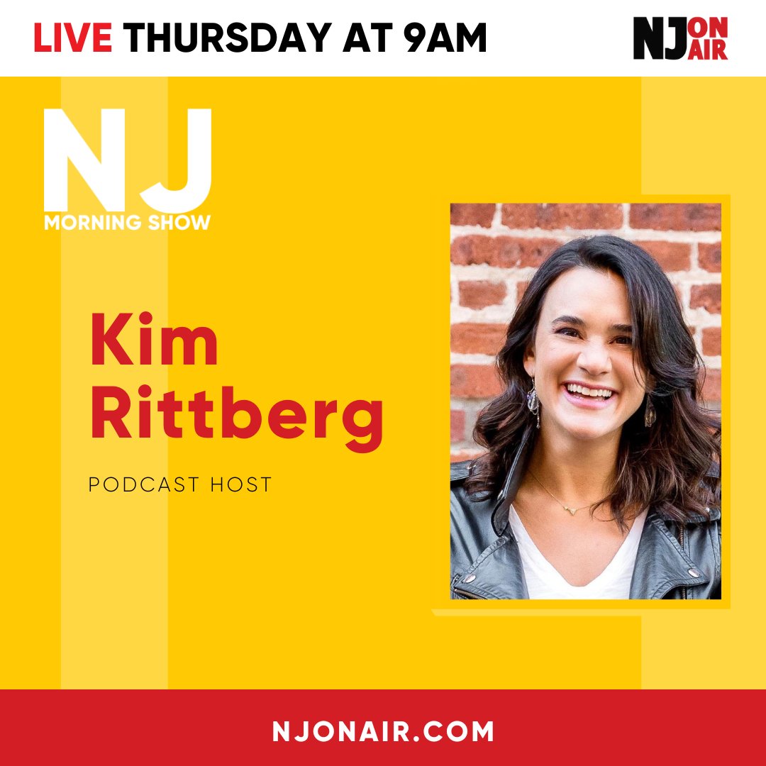 Join <a href="/kimrittberg/">Kim Rittberg</a> on the #NewJerseyMorningShow LIVE Thursday at 9AM! Stream on all OTT platforms, Facebook, or on NJOnAir.com.