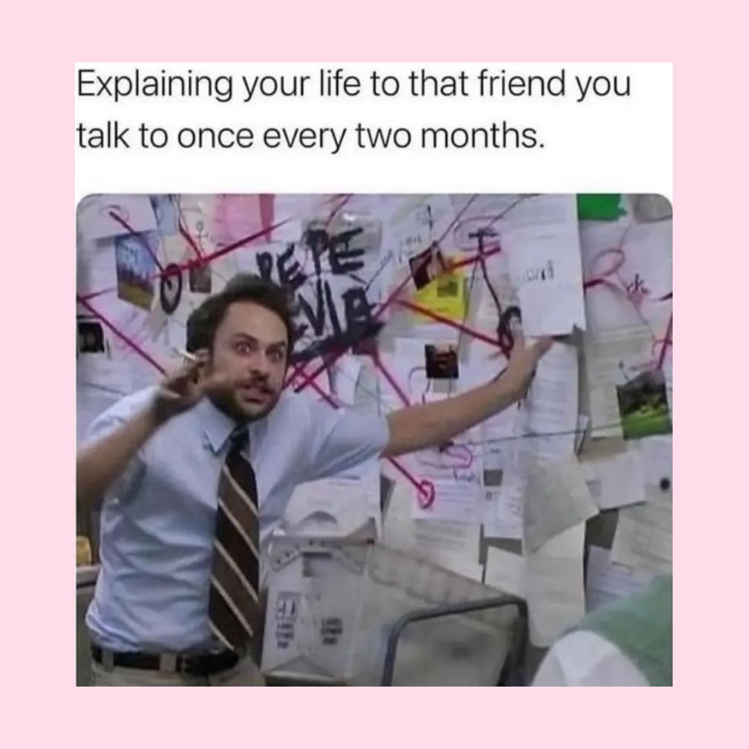 It's a wild ride bestie, you'd better strap in 😫