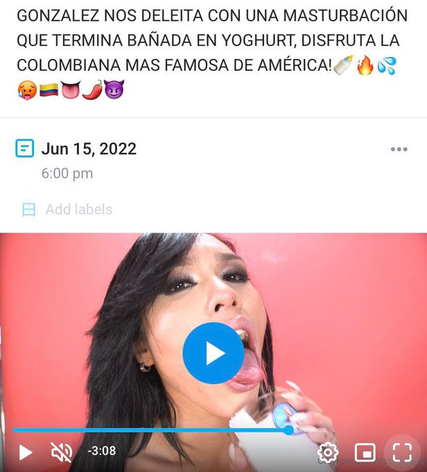 Hoy toca ver c&oacute;mo se masturba y se moja la cuca de JOhana Gonzalez!!!! https://t.co/CT6PoFatEU<a href="/tag/brucebruceblinkblink"class="tags"><span>#brucebruceblinkblink</span></a>