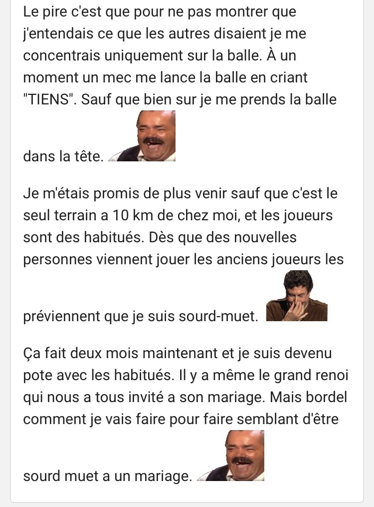 Paradoxalement, ça l’a peut être aidé à socialiser.