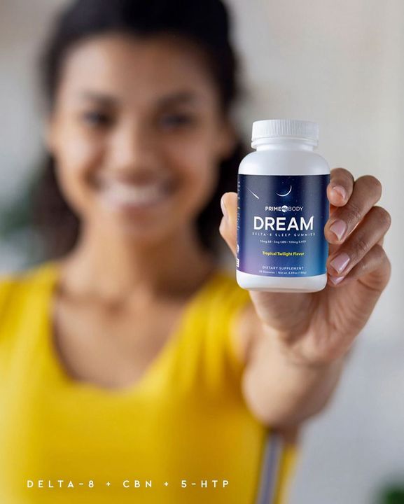 PrimeMyBody's tweet photo. The gummies of your dreams are now available for customers and brand partners 😴 
Combining the gentle euphoria of #Delta-8 THC with the subtle sedation of #CBN and #5-HTP, each serving helps you get to sleep faster and supports restorative sleep throughout the night. https://t.co/gSFkqSaF6j
