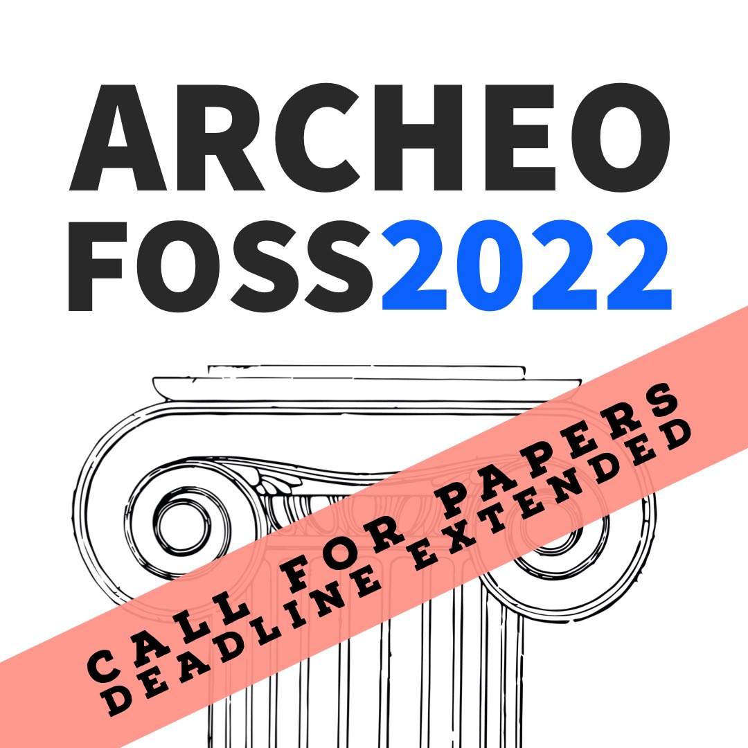 ArcheoFOSS tweet media