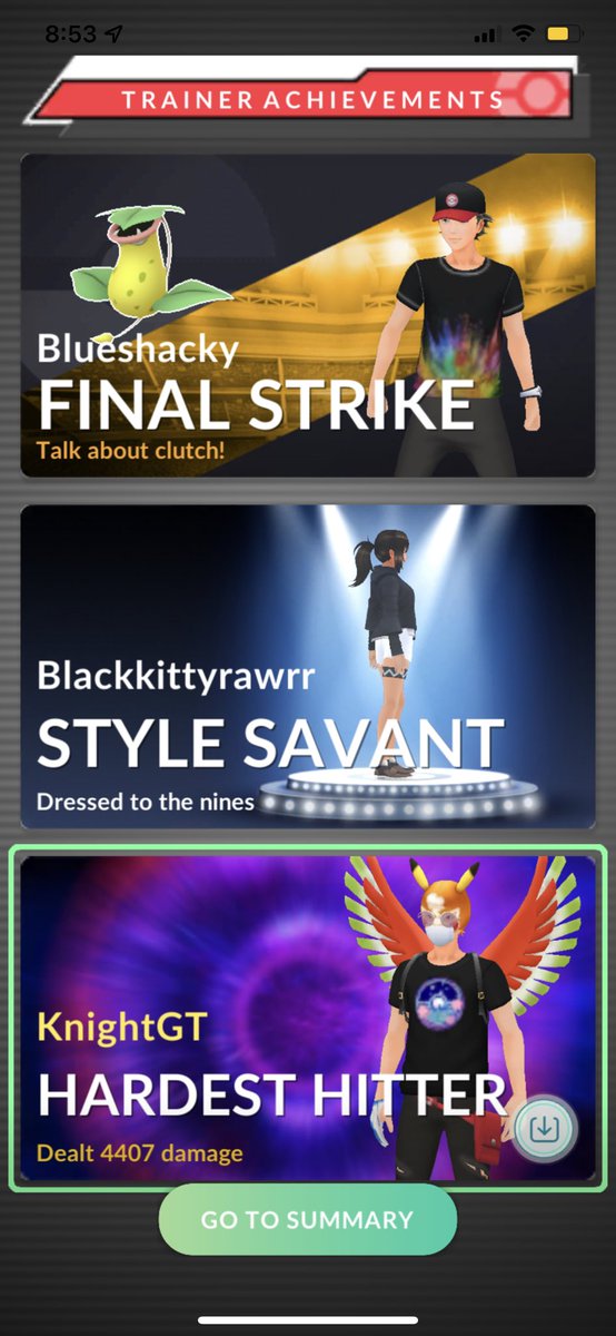 Travelergone's tweet image. Thank you blueshacky and blackkittyrra #funraid down to 0.
What raiding is about fun..@PokemonGoApp