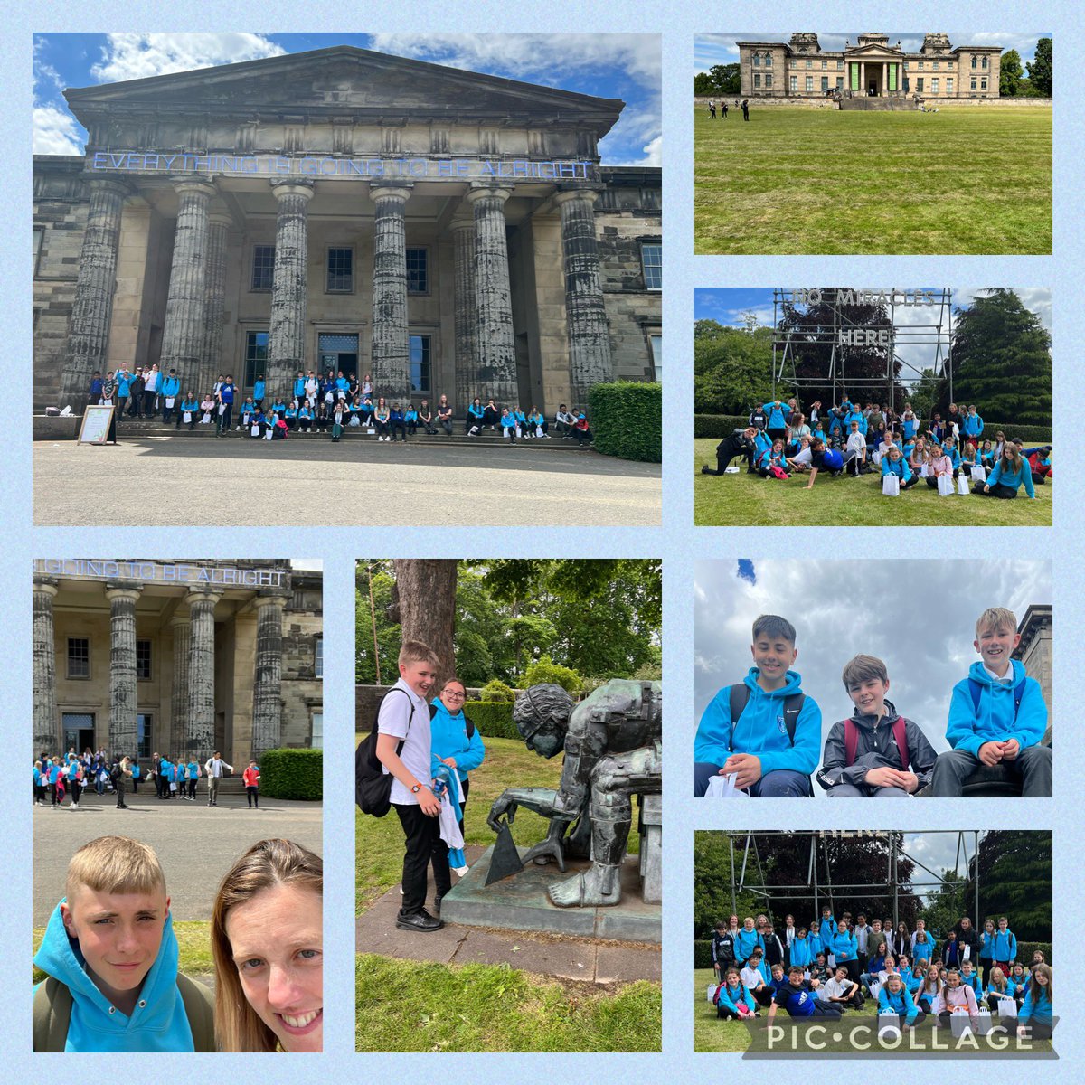 MrsMcDavidVPS's tweet photo. I had the best time@today with @MrsMPrimary7  and @MissLMStevenson  at the national gallery of modern art. The children took part in a creative workshop and were able to explore the sculptures on the grounds. A hug thank you to Liz @NatGalleriesSco for making this possible! https://t.co/T6b4z3iUcG