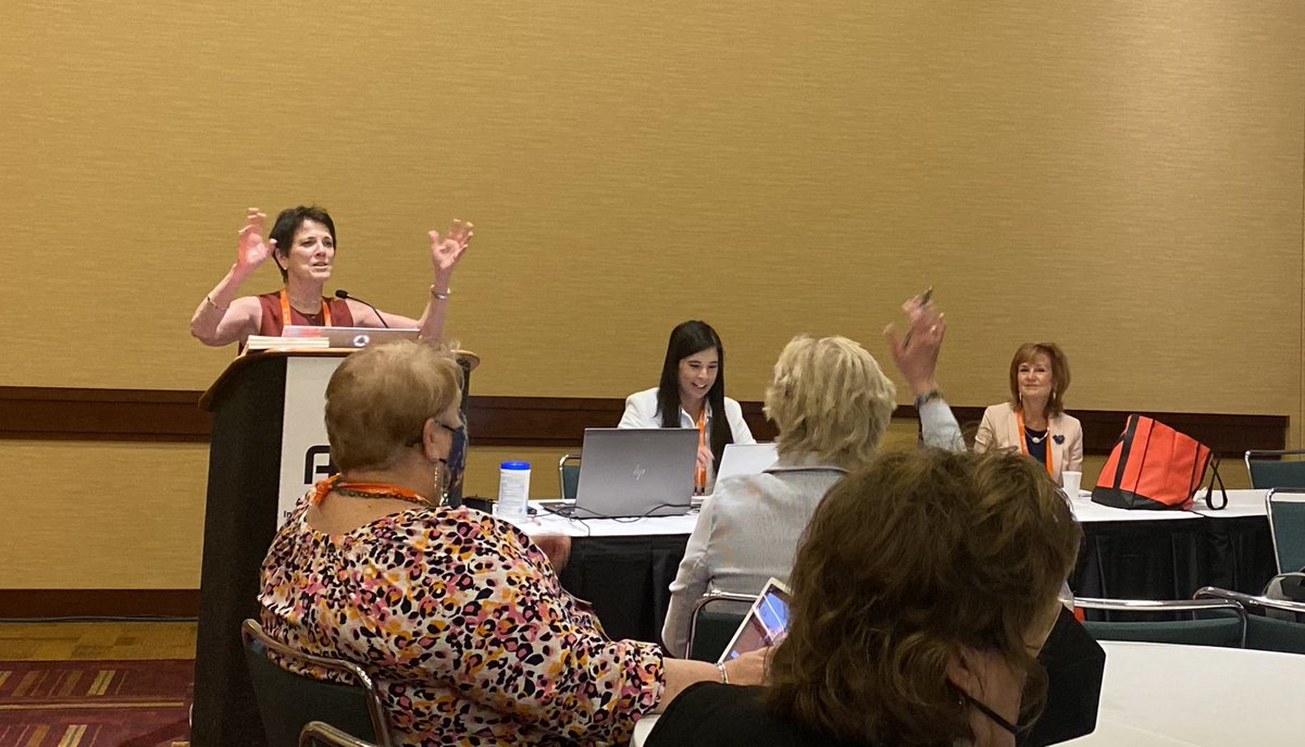 maggie_reavis's tweet image. I’ll take any opportunity to see one of my IP heroes Mary Lou Manning 🤩 #APIC2022