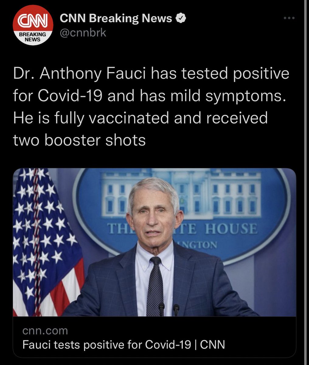 Fully vaccinated and two booster shots…