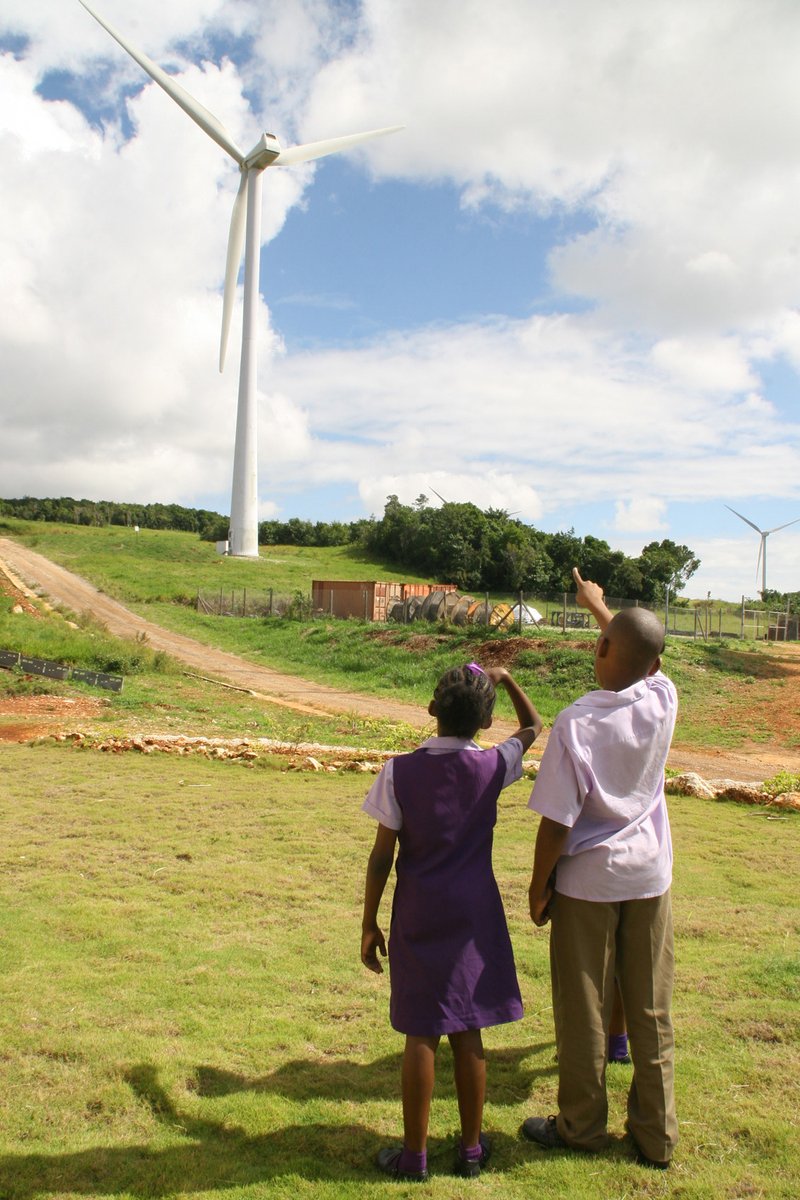nepajamaica's tweet photo. Let's celebrate today, #WorldWindDay, a day for discovering wind energy, its power and its possibilities, especially in light of global warming and climate change. Read more -> https://t.co/ZbgElzcPuE
#InWithWind https://t.co/xOwLYmUskN