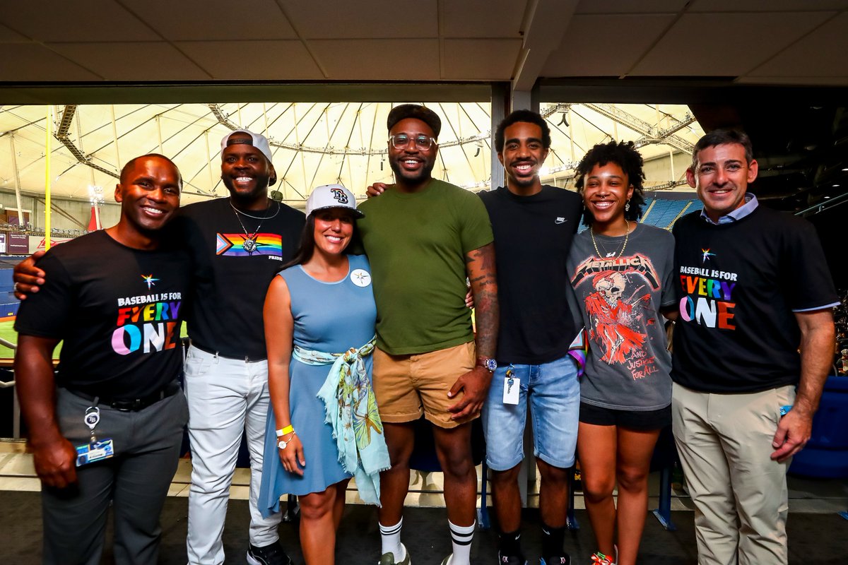 Community Tampa Bay (@communitytb) on Twitter photo Grateful to <a href="/RaysBaseball/">Tampa Bay Rays</a> for hosting our team for Pride Night and being a community leader for the cultivation of inclusion and belonging! ⚾️🌙 Grateful to <a href="/RaysBaseball/">Tampa Bay Rays</a> for hosting our team for Pride Night and being a community leader for the cultivation of inclusion and belonging! ⚾️🌙