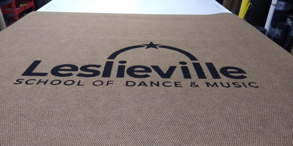 Our friends at Leslieville School of Dance &amp; Music got a beautifully designed Dura Nop Inlaid Logo Mat to greet their talented students! Durable, functional &amp; attractive, this mat is most effective in indoor &amp; outdoor commercial entranceways

Available at: canadamats.ca