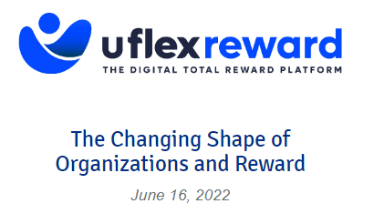 HCandB's tweet photo. World@WorldatWork Wednesday! Join at 11 am for more about 'The Changing Shape of Organizations and Reward' presented by UFlexReward's Chief Experience Officer, Leigh Bornstein. Register here: https://t.co/tGAjJLelNI https://t.co/UzRTyYv8h4