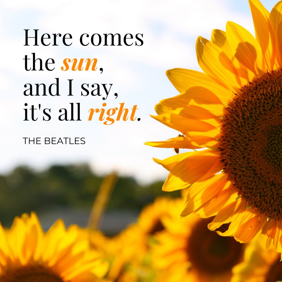 SoCalDreamTeam's tweet photo. Already love basking in the rays of summer, who else is excited for the next few months of warmth and sun?☀️

#Summer2022 #TheBeatles  #SummerQuote #Sunshine #Summer #Sun #SunnyDay https://t.co/B5x1iNqmym
