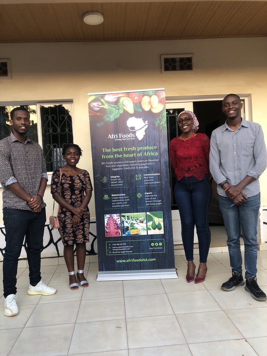 Today Our CEO &amp; COO met <a href="/AfrifoodsRw/">Afri-Foodsltd</a> CEO <a href="/SakinaUsengima1/">African Entrepreneur</a> to onboard Mentorship program of equipping SME’s with skills to prepare them for export readiness and improve their business. Big thanks to organizers @Vitagora_Rwanda, <a href="/ryaf_agribiz/">Rwanda Youth In Agribusiness Forum</a> and <a href="/RwandAgriExport/">NAEB</a>