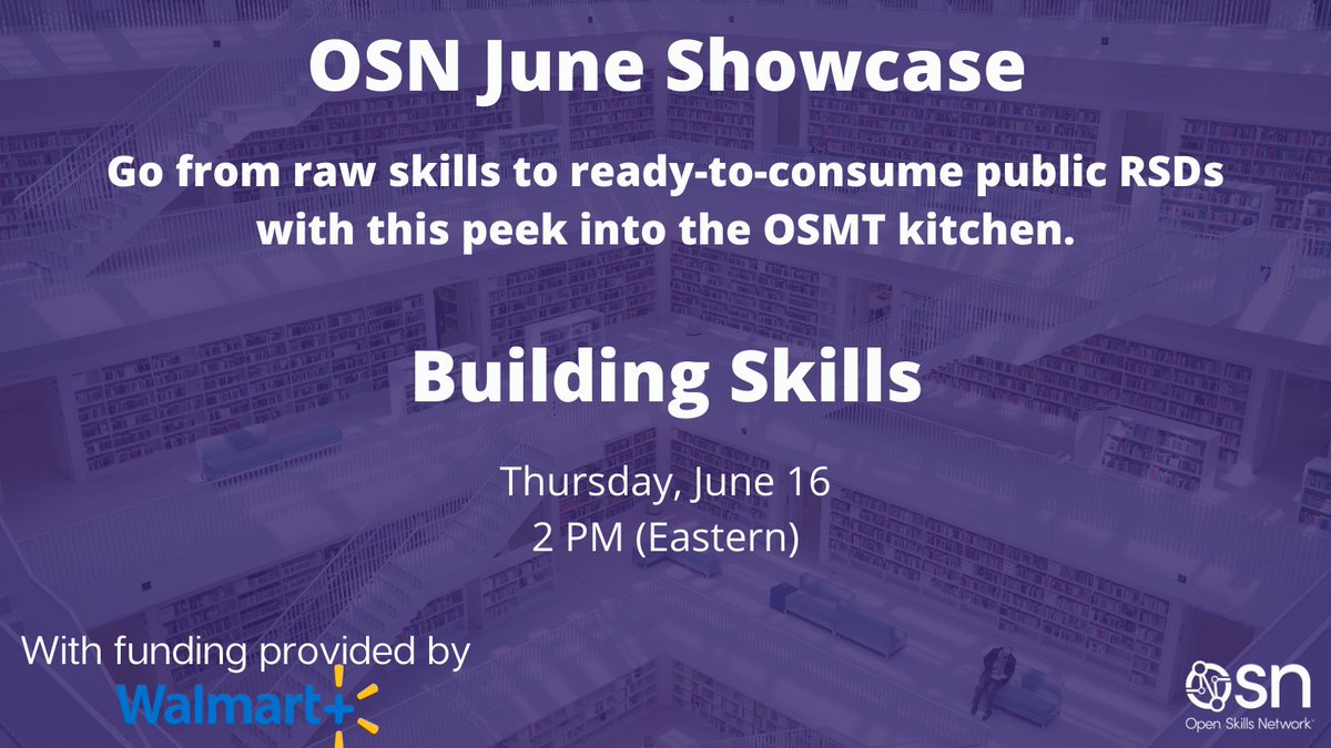 Open Skills Network (OSN) tweet media