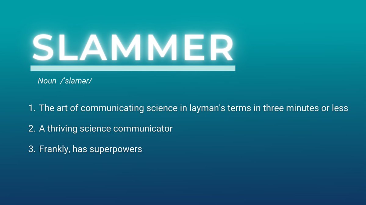 MGBResearchNews's tweet photo. Calling all #MGH researchers! Promote your research by becoming a #ScienceSlammer on June 28th!
Anyone who works in #research is welcome to be a slammer, from students to top researchers in their field! Sign-up here: https://t.co/ScxiBfb0OA https://t.co/bWzfdVEfRv