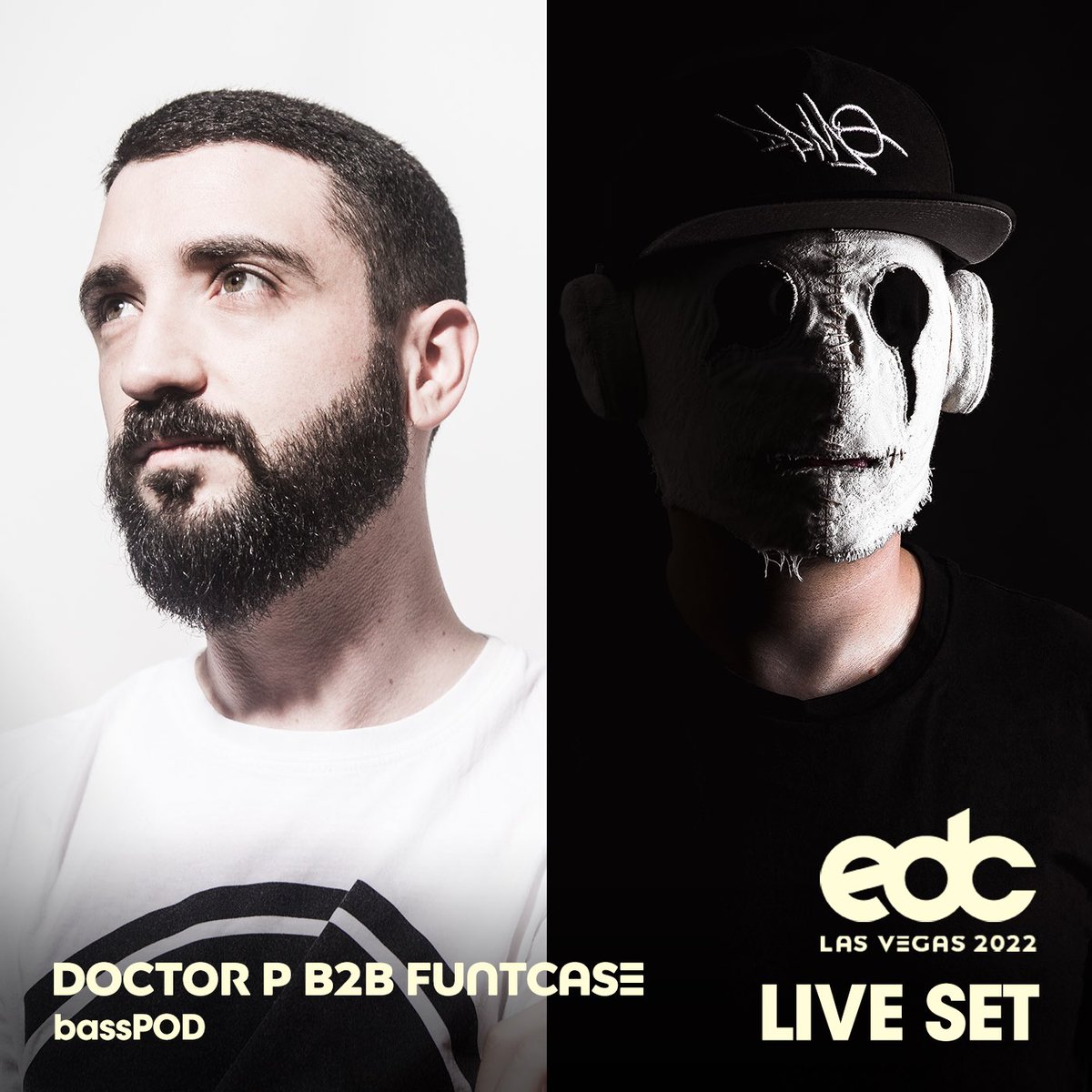FuntCaseUK's tweet image. You guys have been calling for it and ITS HERE 👀

Doctor b2b FuntCase classic dubstep set @ EDC Las Vegas 2022…

Listen here on @AppleMusic: music.apple.com/us/album/docto…
