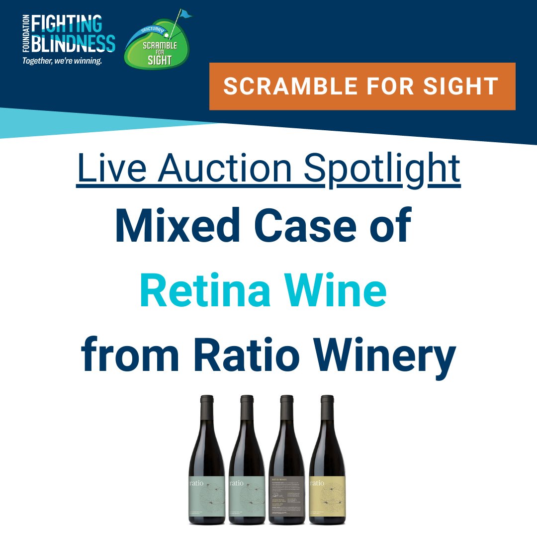sfs_ffb's tweet photo. Enjoy a mixed case of wines from Ratio Winery's Retina Series. Ratio Wines donates 10% of revenue for all wine sales to the Foundation Fighting Blindness! This case includes 10 bottles of Retina Pinot Noir &amp; 2 bottles of the 2020 Retina White @microsoft @remax @FightBlindness https://t.co/HZER7qPlur
