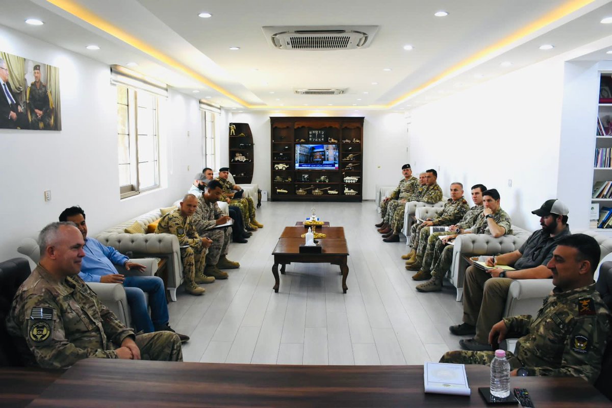 ssfckurd's tweet photo. Wednesday 15/6/2022 Sulaimani

Visit Colonel leonovich a Coalition Senior Advisor in Kurdistan to second Support Forces Headquarters . https://t.co/PDcm2sdZbM