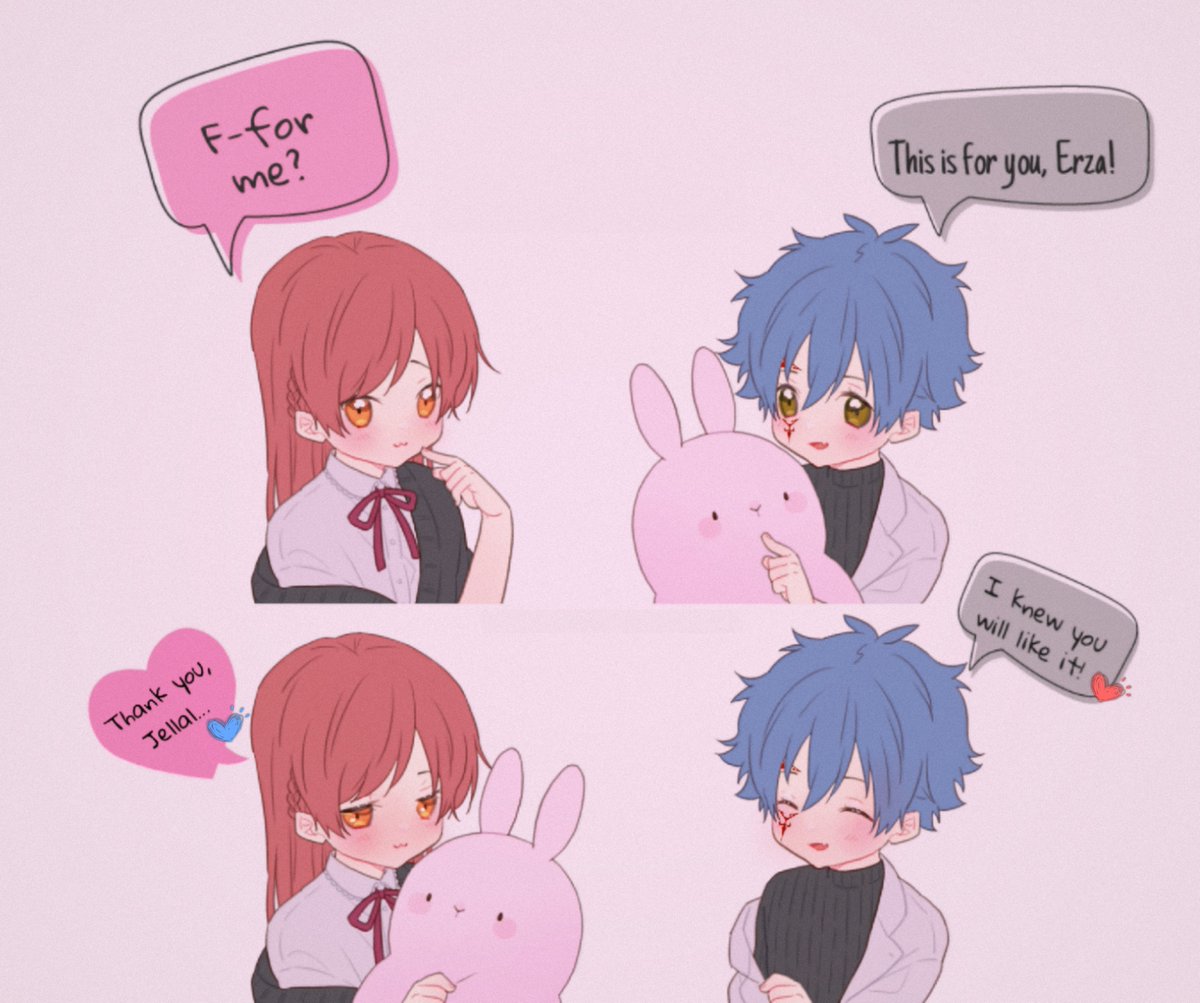 Sab_Ferlet's tweet photo. Some pure Jerza fluff π₯°
#γΈγ§γ©γ¨γ« | #Jerza
#Jellal | #Erza
#IFEdit | #FairyTail
#FT100YQ | #PicrewMe https://t.co/2Gq25vPGJ1