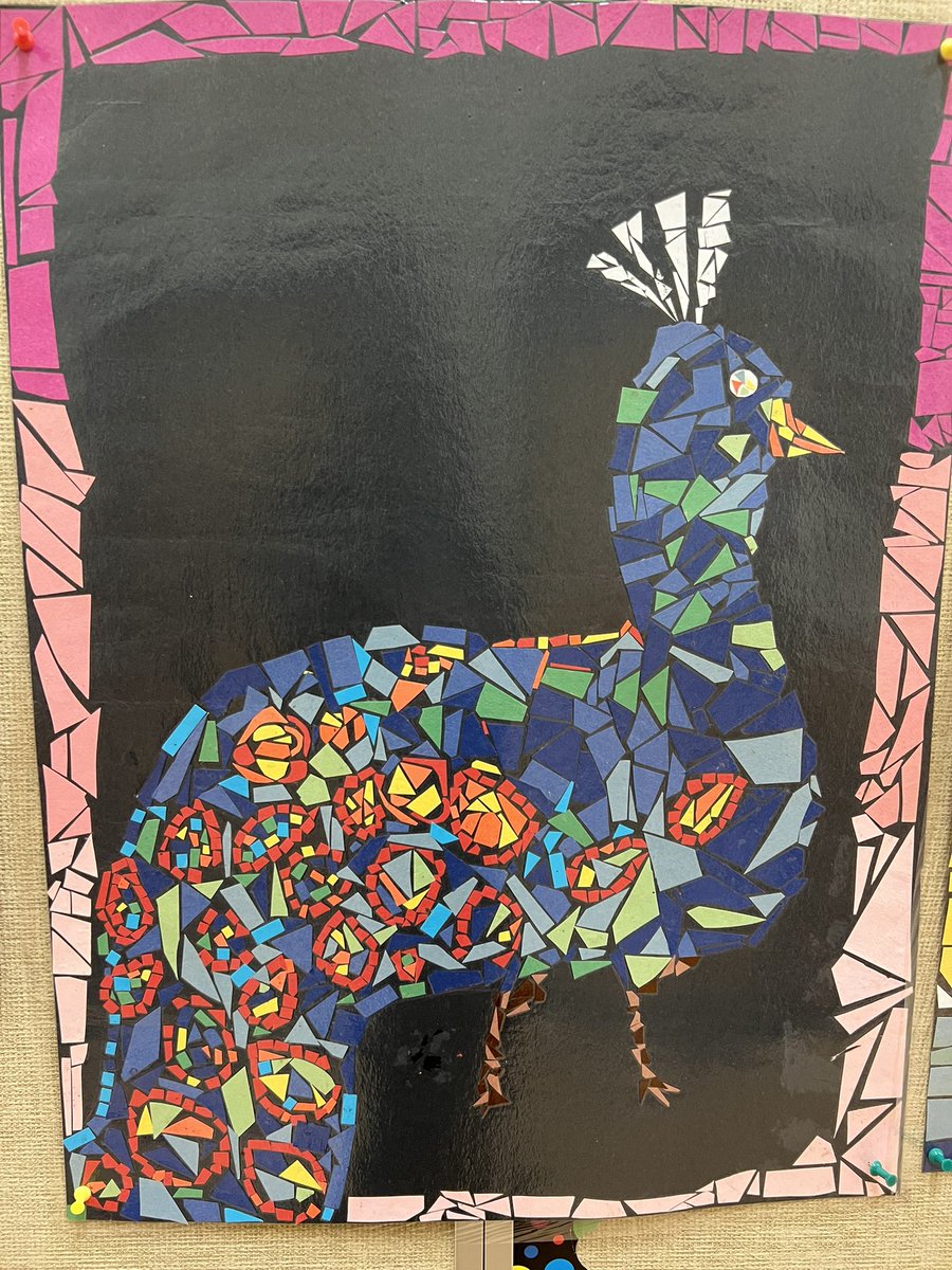 SaveenGrewal's tweet photo. Mosaic art from Div2 PART 1 @goldstonepark #ancientrome #artclass #Mosaic #sd36learn https://t.co/0xODiRgKNy