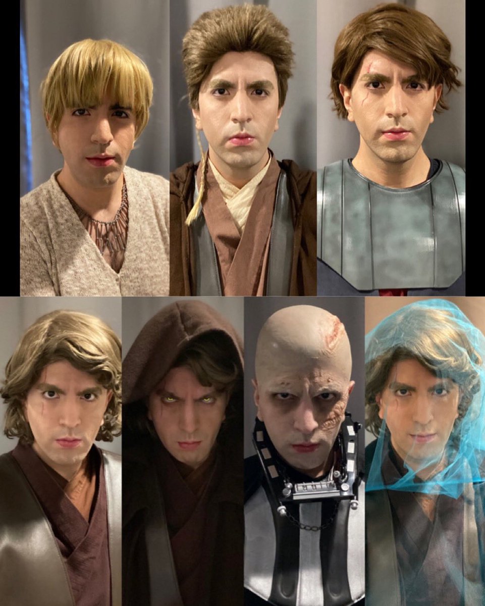 RickNerdvarro's tweet image. Which era of #AnakinSkywalker is best?

#starwars #anakin #darthvader #vader #cosplay @starwars