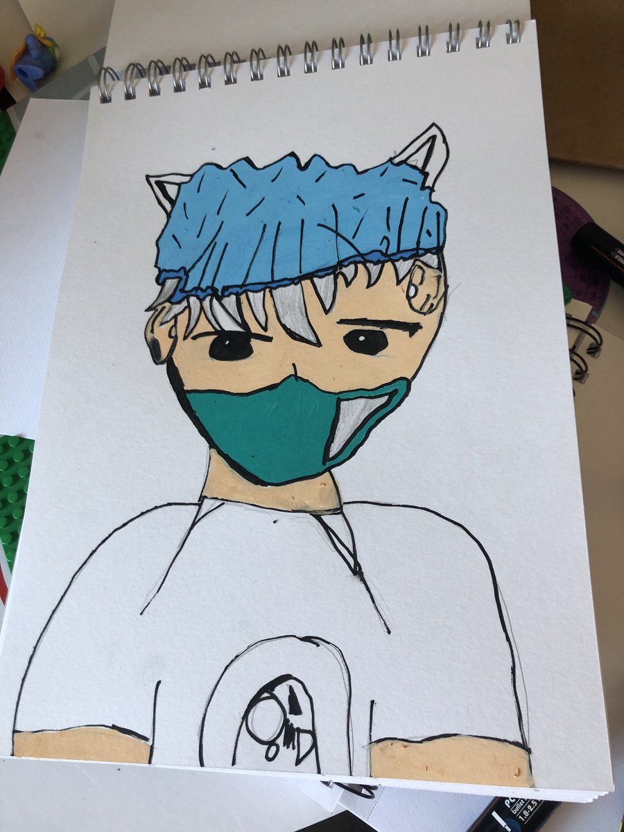 amandafran10's tweet photo. He’s definitely inherited the family artistic gene .Bobby francesco Age 7 😳🎨#art #kidsart #artistsontwitter #artist https://t.co/2x3sVEcote