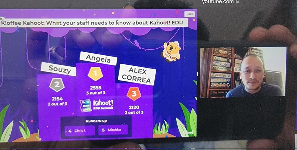 LisaCamel's tweet photo. @Kahoot #KahootEDUSummit https://t.co/HGtXN9laUO