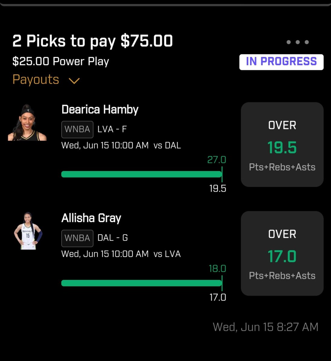 GangGreenPicks's tweet photo. CASH THE MORNING PLAY! ✅️ https://t.co/sRHpaQiSxD