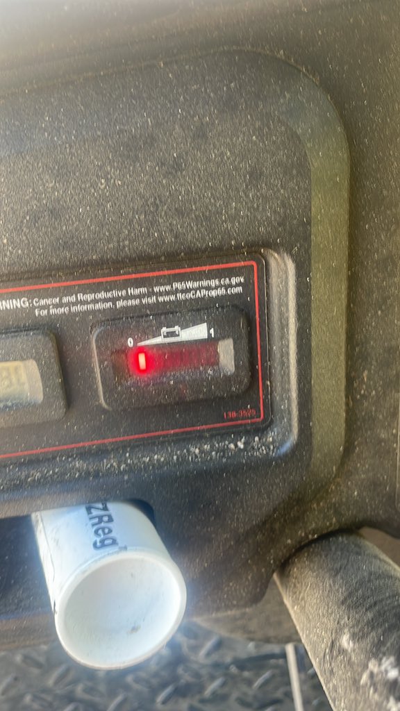 Gotta love electric carts that last half a day