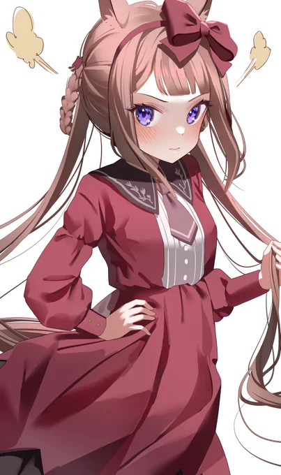 私服スイープ #ウマ娘 #スイープトウショウ 
#100日チャレンジ 六十日目 