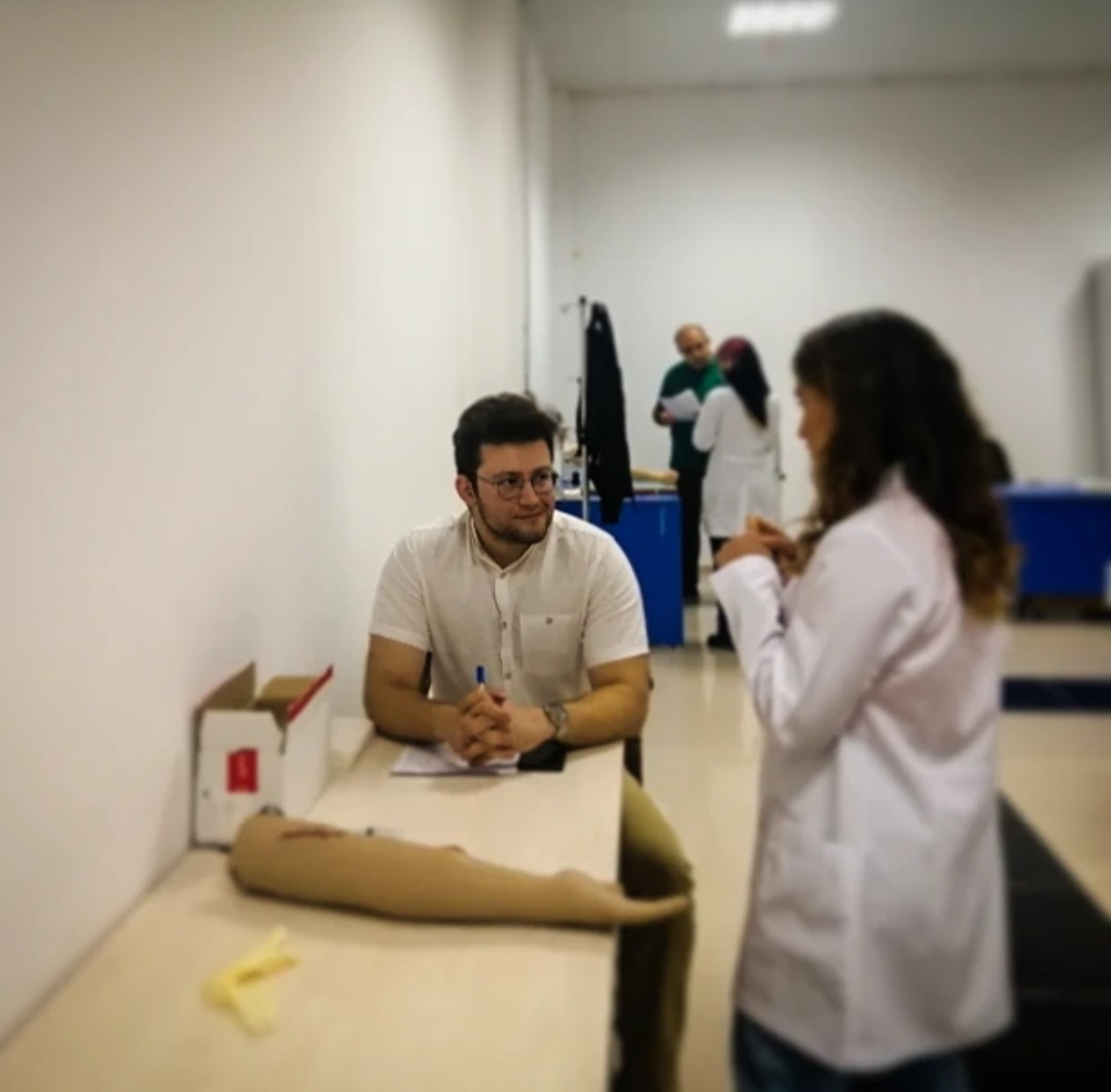 Did OSCE (Objective structured clinical examination) to our medical students.
tip.ksbu.edu.tr/index/slide/54…