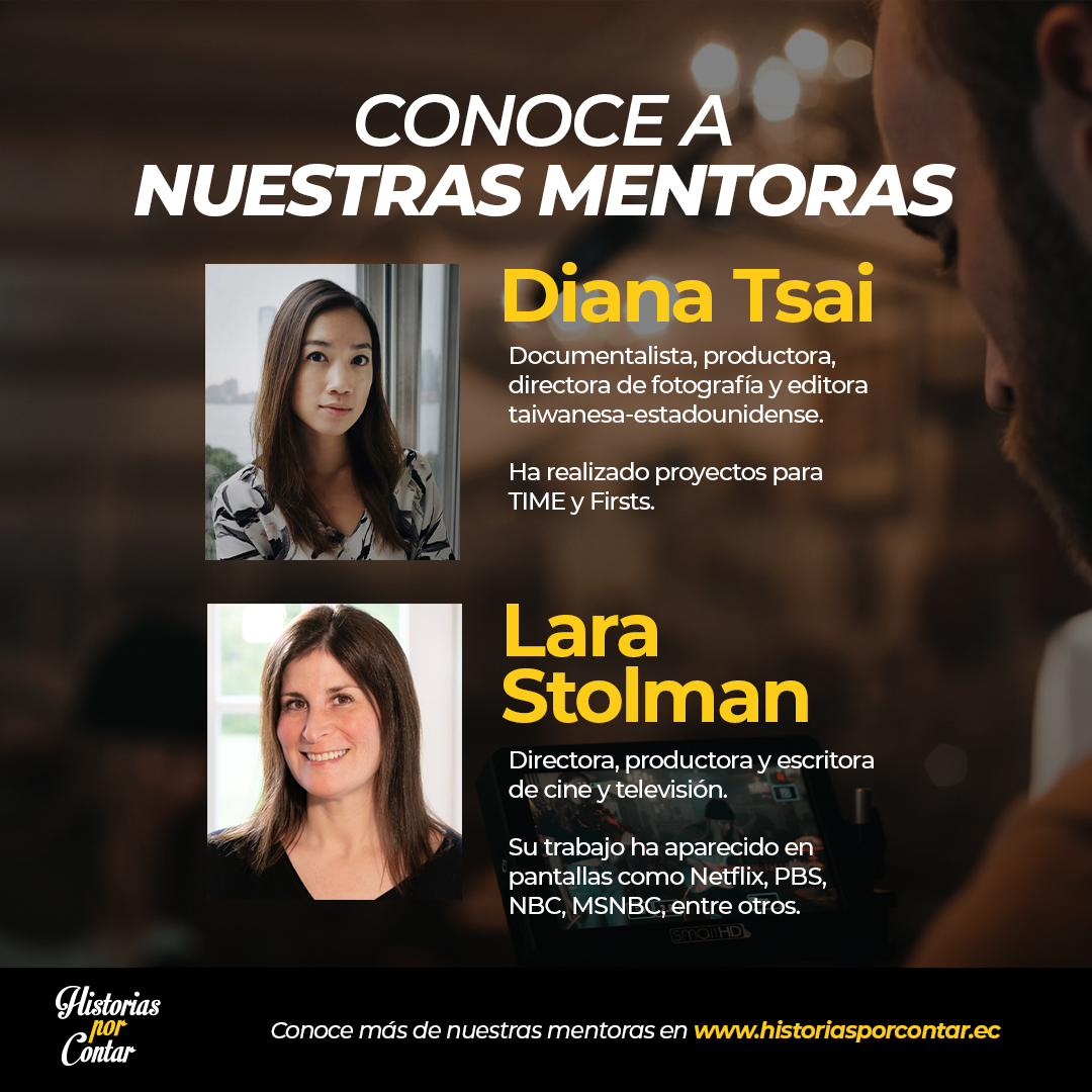 fundapi's tweet photo. Conoce a las mentoras de Historias por Contar. Recuerda, si eres periodista o documentalista, todavía puedes postularte para participar en https://t.co/0sRpSM6BQV https://t.co/nAE37XREmH