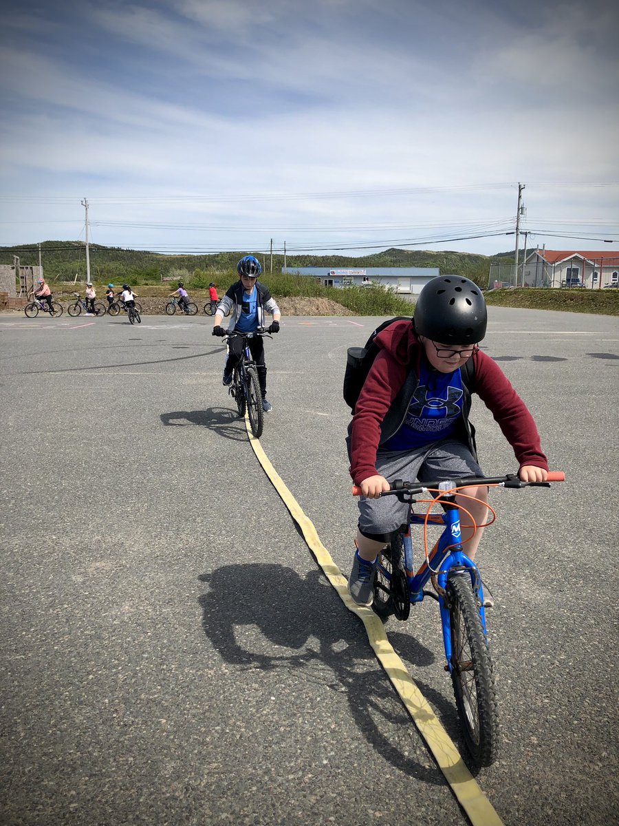 TATwolves_PE's tweet photo. Big shout out to our local @ACFDNL for donating us an old hose. We use it as a safe way to practice balance skills and “riding the line” for @SprockidsNL. Not to mention for a few more fun bike games which they love! @NLESDCA @schoolsportsnl @NatelleTulk @arnolds_cove @TATwolves https://t.co/VPwoLtD8gE