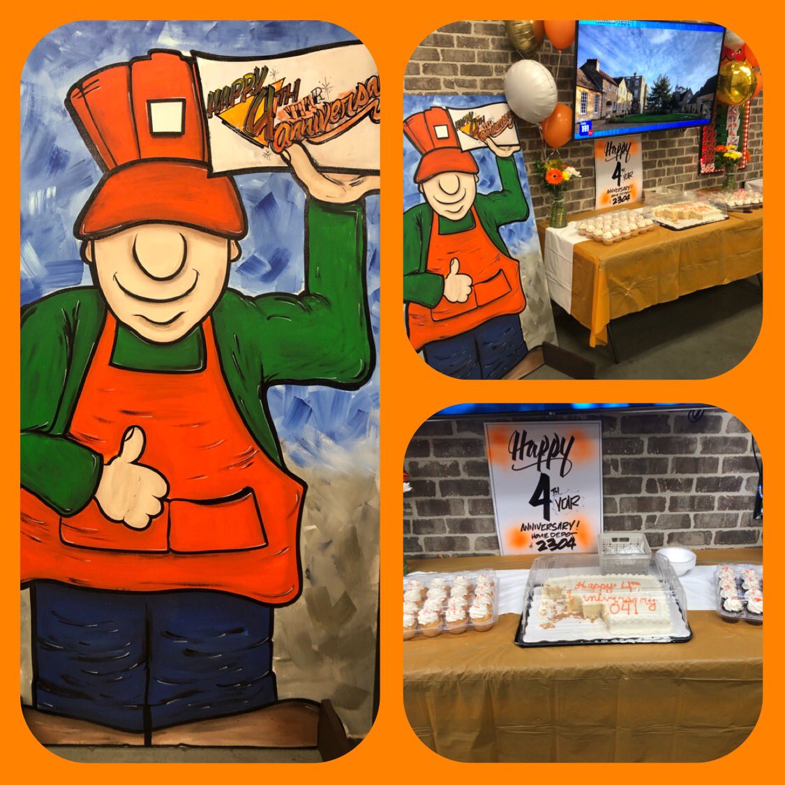 Happy 4 year Anniversary to Monterey Park #2304!!! 🎉🧡🥳