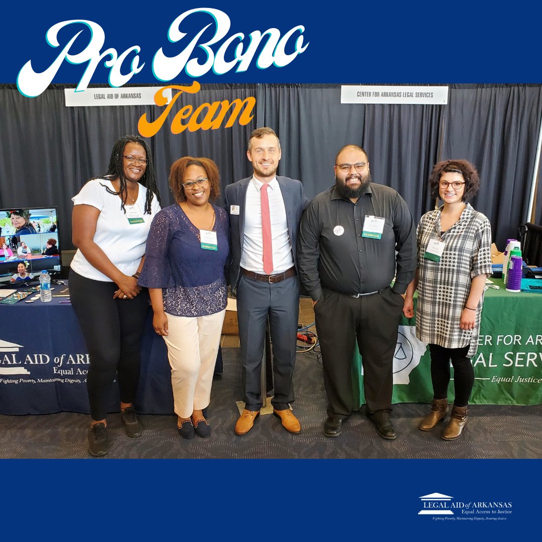 arlegalaid's tweet photo. Legal Aid of Arkansas Pro Bono is at the @arkansasassociation Annual Bar meeting spreading the word about all the great work Legal Aid of Arkansas has accomplished to help Arkansans! 

#probonoforjustice #probonomatters #legalaidprobono #legalaidofarkanas https://t.co/wPAg2HIoF1