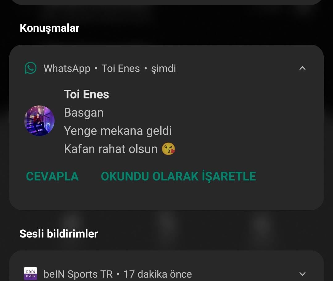 Yok be yavrum ne takıntısı