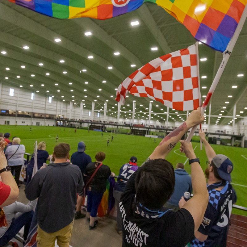 IndyEleven's tweet photo. Battle for the number 1️⃣ spot, LIPAFC rematch, hanging with @The_BYB

We can't think of any reason to miss Friday's @USLWLeague game against @RacingLouFC