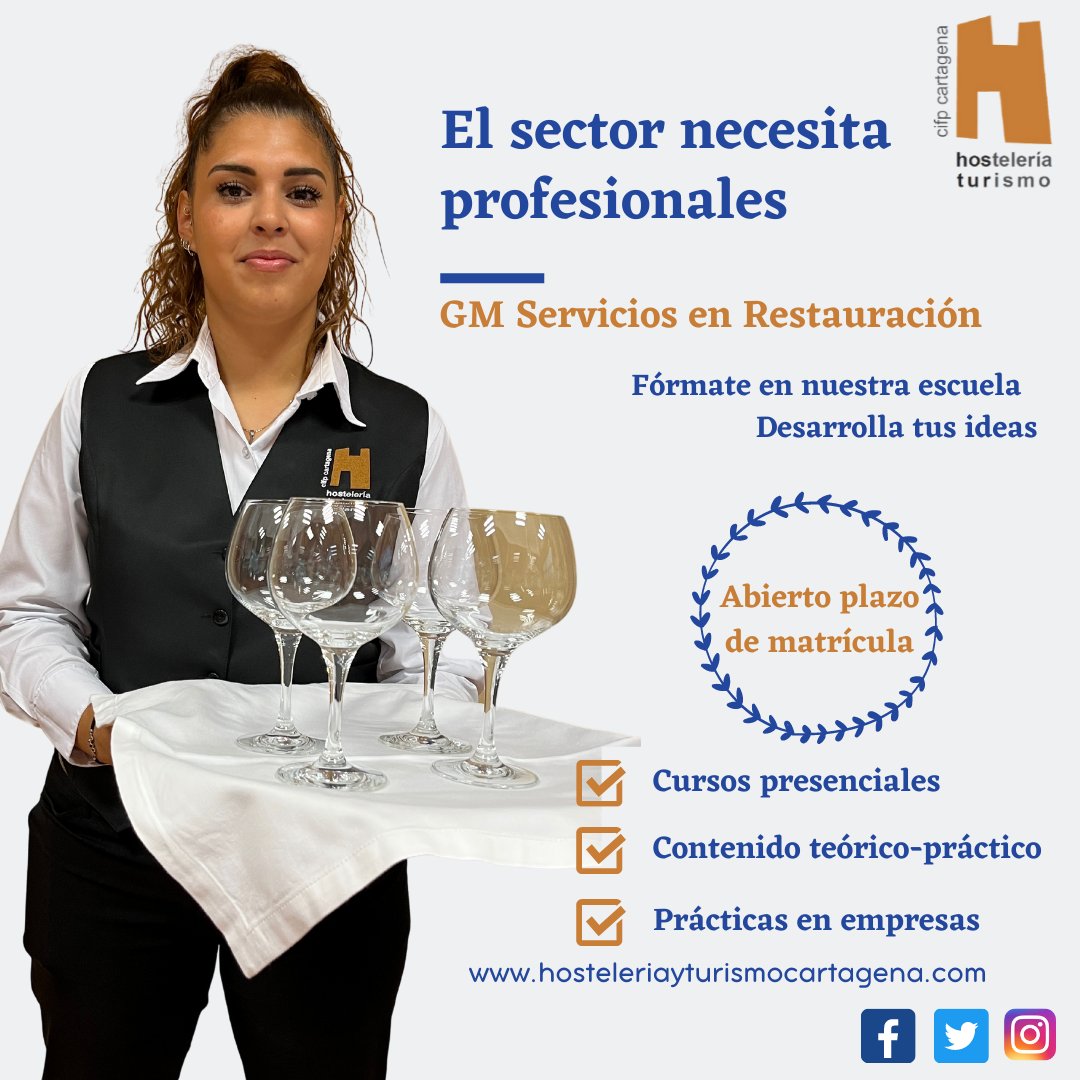 Escuela Hostelería y Turismo Cartagena tweet media