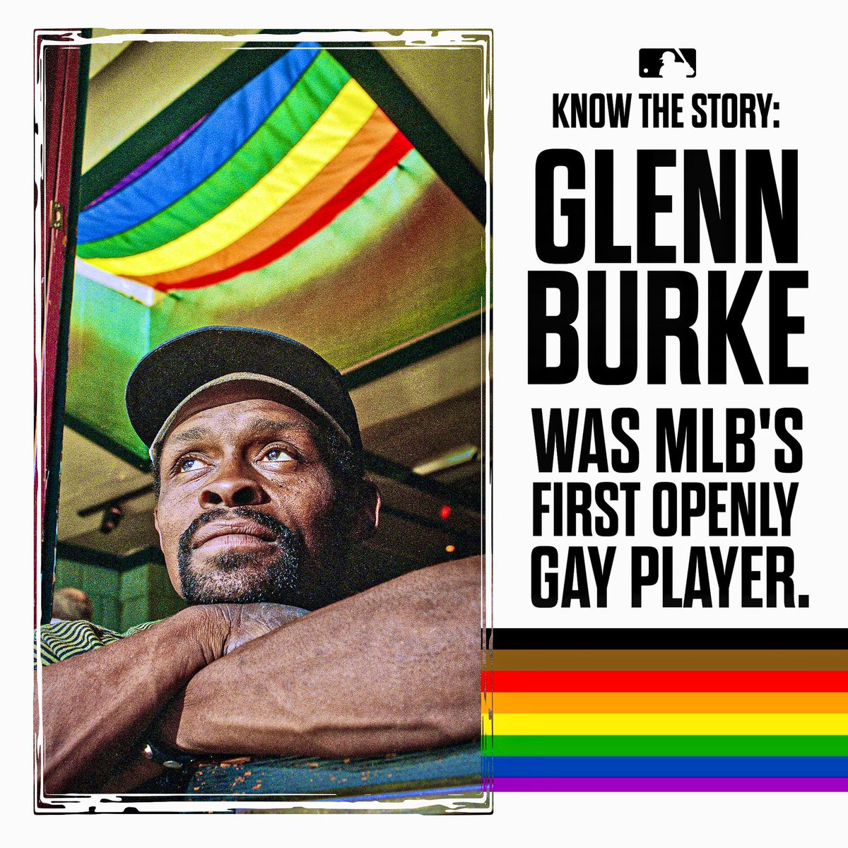 jeanquan's tweet photo. Friday June 17, 6:40pm is #Oakland #Athletics #pridenight game, renamed #GlennBurkePrideNight.
Burke was first #openlygay #MLB player, ending his career here with the A’s.
I recommend this hard to read article about his 2 yrs as an #Athletic. https://t.co/WuhManSHjM
#Pride2022 https://t.co/bfI0p2jGTw