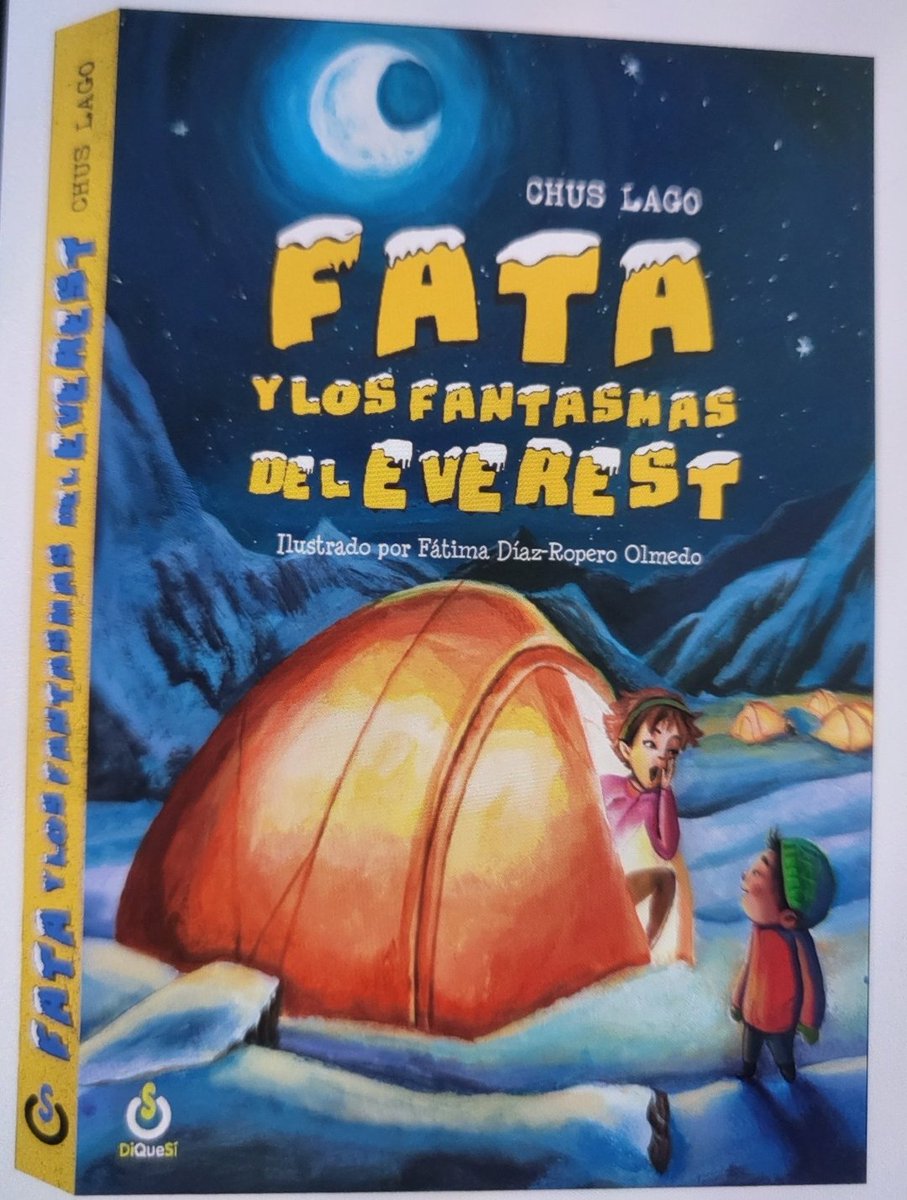 Ya, ya, ya!!! Ya está en librerías mi último libro 'Fata y los fantasmas del Everest'. Espero ansiosa vuestros comentarios cuando lo leáis, me hace mucha ilusión. 🥰🥰🥰 @EDiquesi
