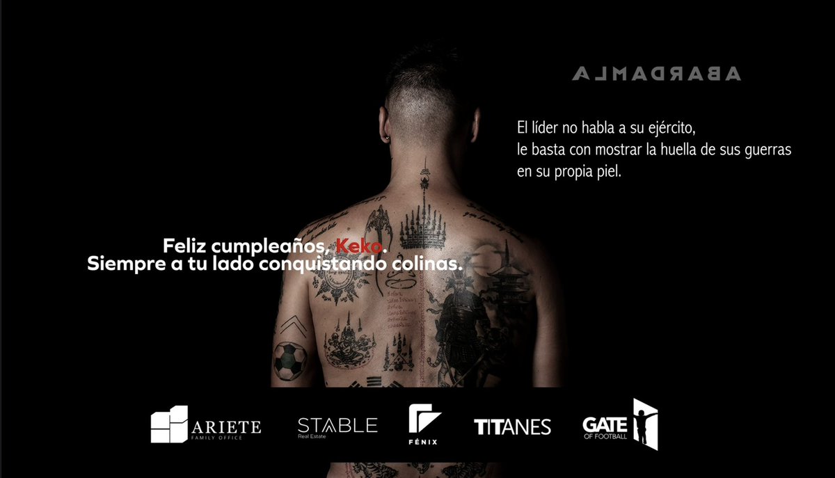 <a href="/Keko_Martinez/">Keko Martínez</a> #tatuajes #alma #49 #guerras #más 🤘🤘🤘🖤