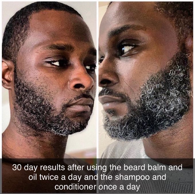 Just in time for Fathers Day!!! Order the Beard Growth Kits for your Mr. Today!!! See results within