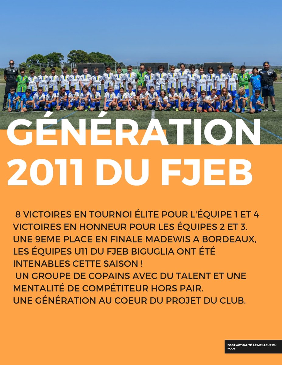 FBiguglia's tweet photo. #u11 #fjeb #biguglia
Génération 2011 du FJEB... https://t.co/GV1lwKfmry